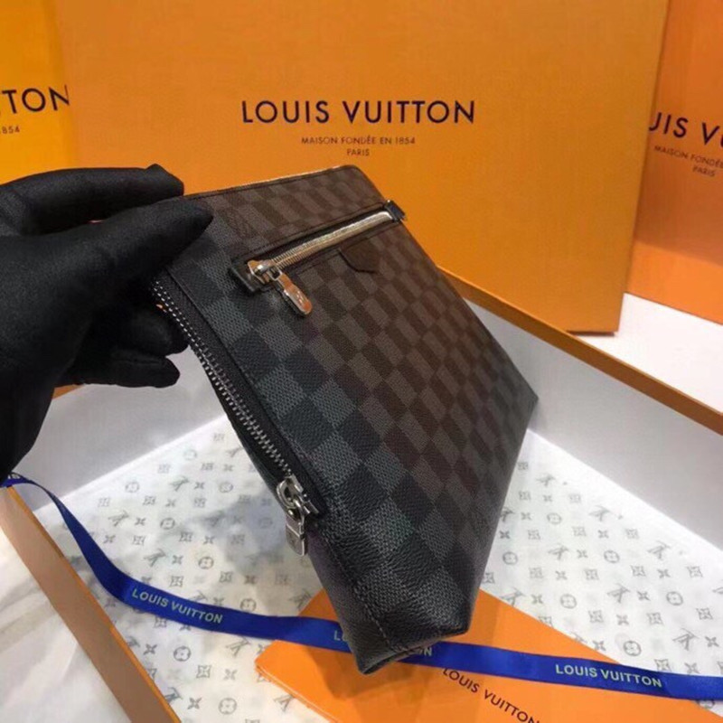 Men's Wallet Handbag 3 Colors Size 27*21*5cm