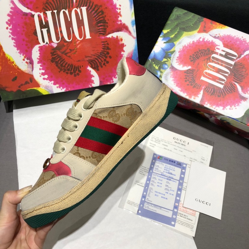 Screener Leather Sneakers Size:EU34-EU44