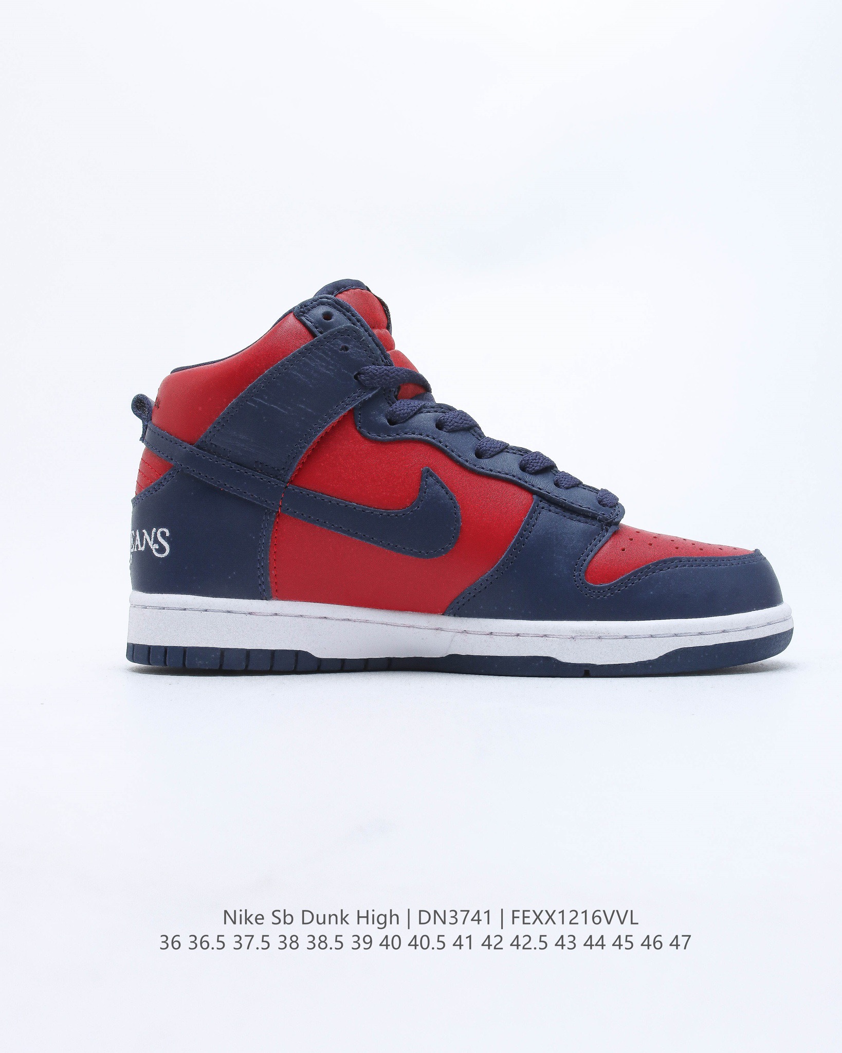 sb dunk high redbluelove casual shoes Size:EU36-EU45