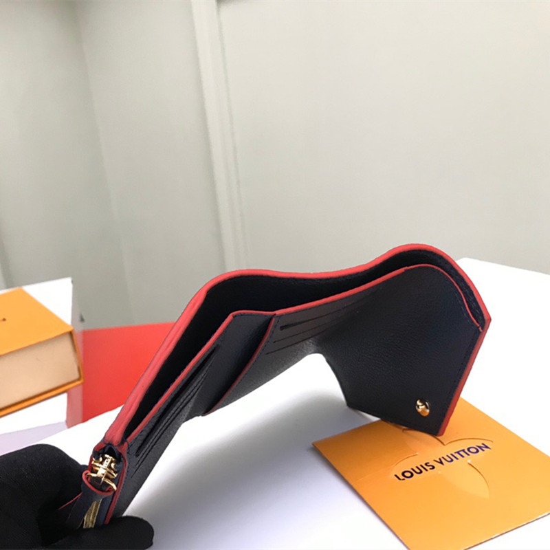 Victorine Wallet Dark Blue Size 12* 9.5*2.5cm