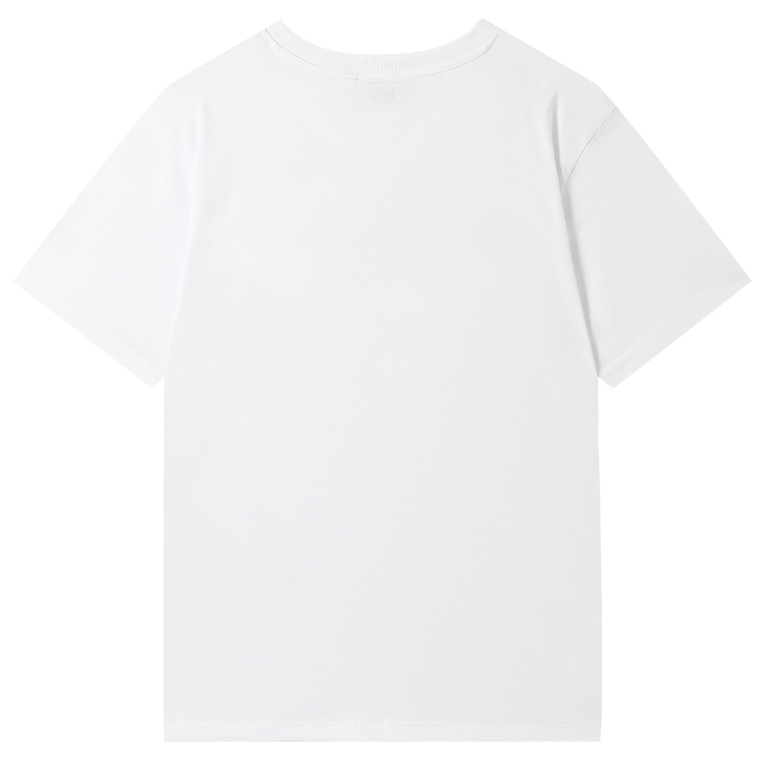 2022ss Men's White T-Shirt