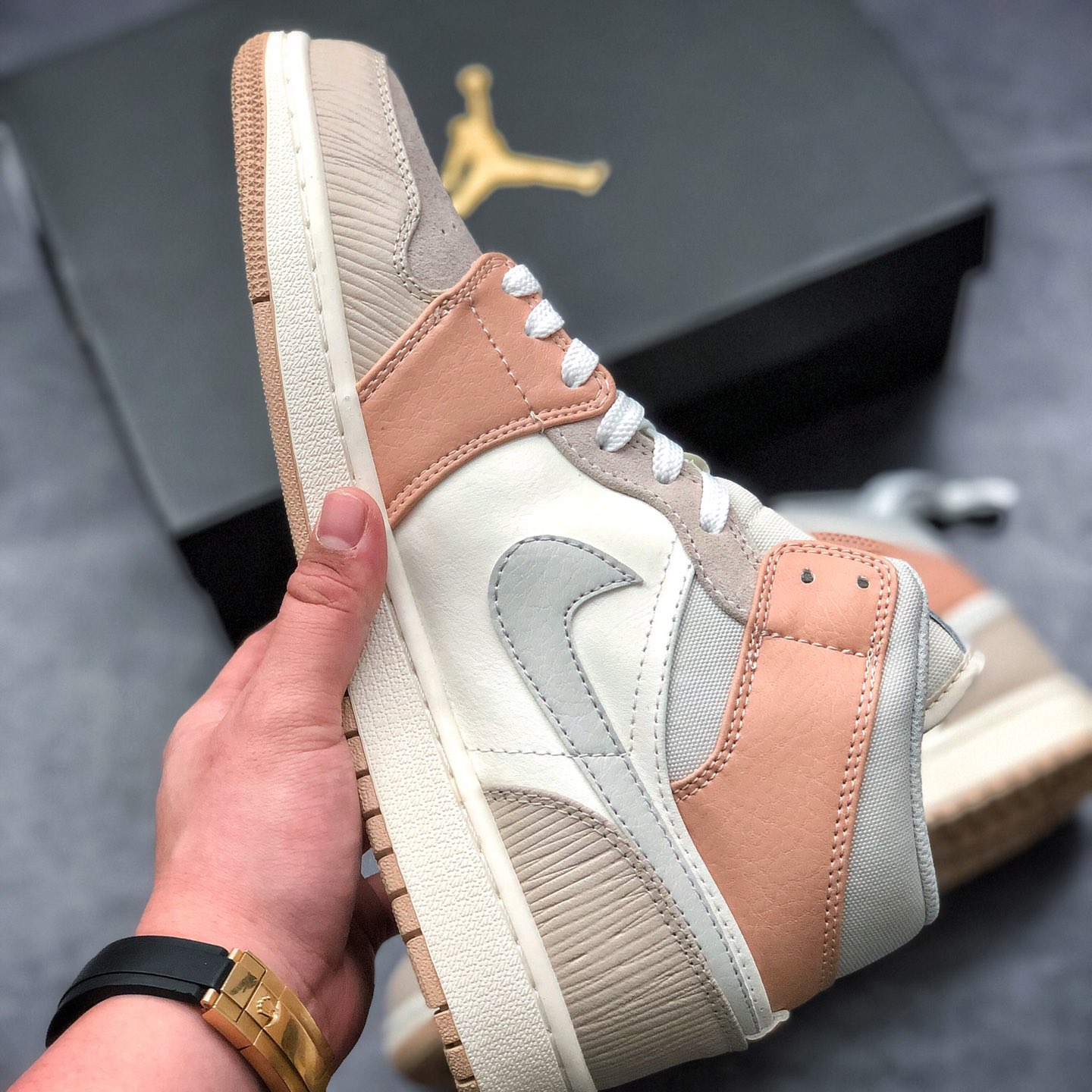 Air Jordan 1 Mid Leisure Board Shoes EU36-EU47.5/ US4-US13