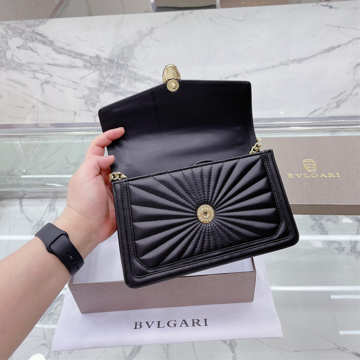 ss2022 New woc Crossbady Black Bags size:24*15cm