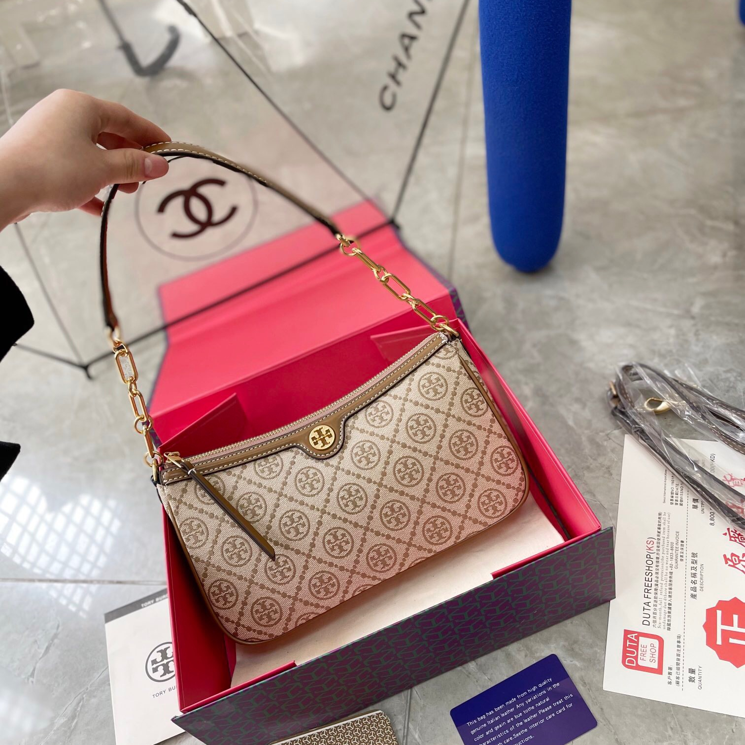 MONOGRAM Mini Bag ,2 Colors Size:25*14CM