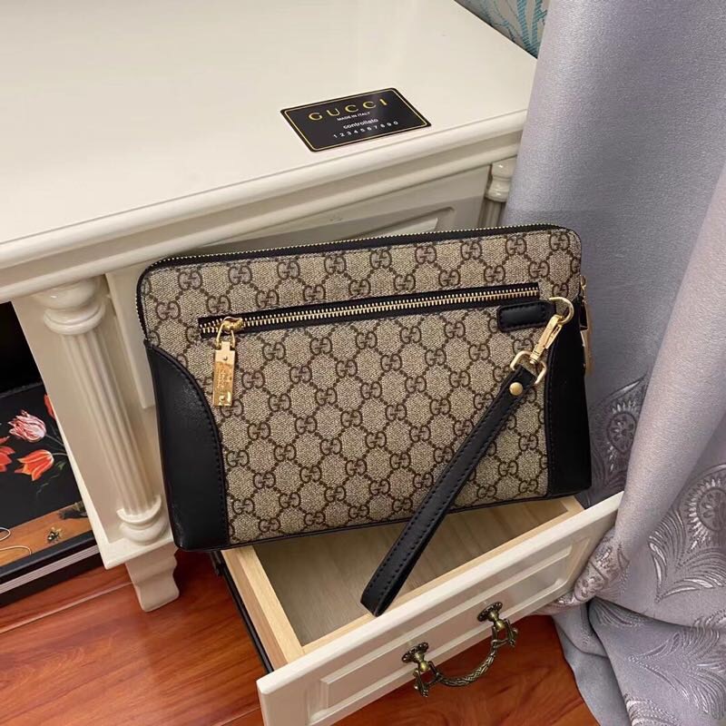 Men's Wallet Handbag A Wallet With Combination Lock 2 Colors Size 28*18*3 cm