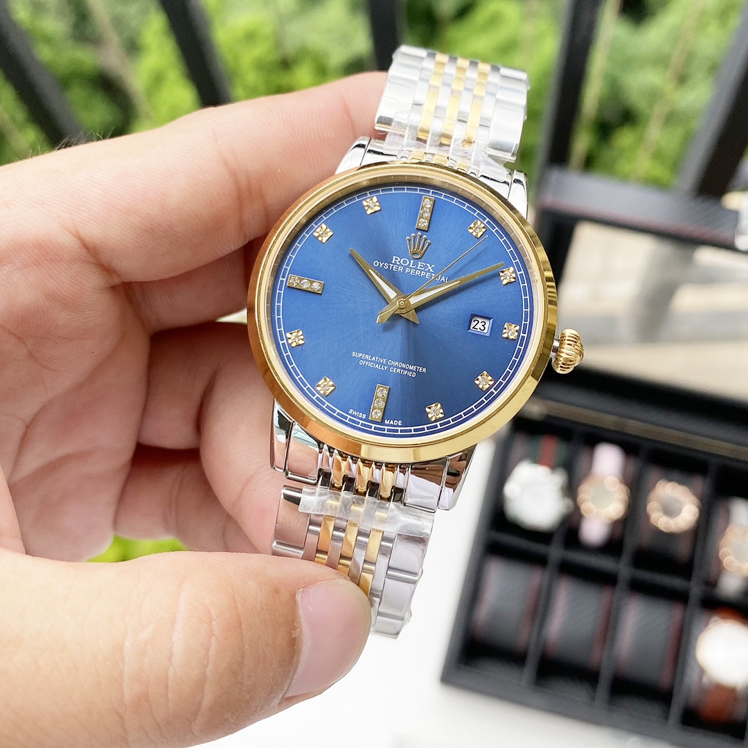 Classic Collection Couple Mechanical Watches,men40×11mm,women35×11mm Watch