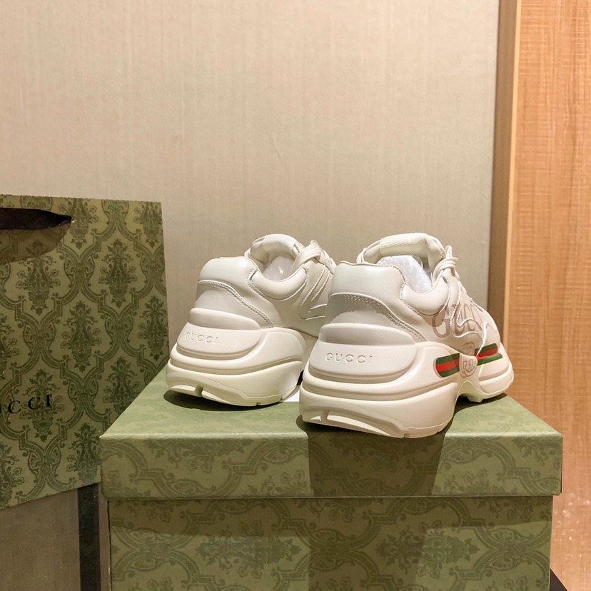 Rhyton Leather Sneakers Size:EU35-EU44