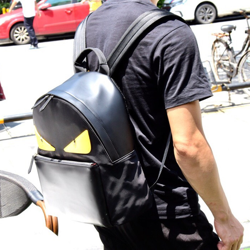 Little Monster Backpack Unisex School Bag Size 38*35*14 cm