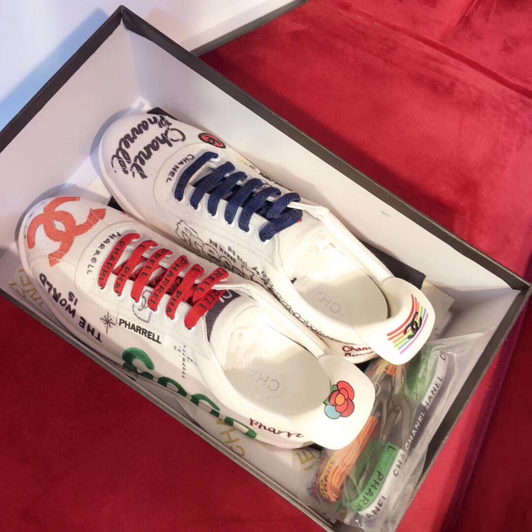 pharell Global limited edition shoes Size:EU35-EU40