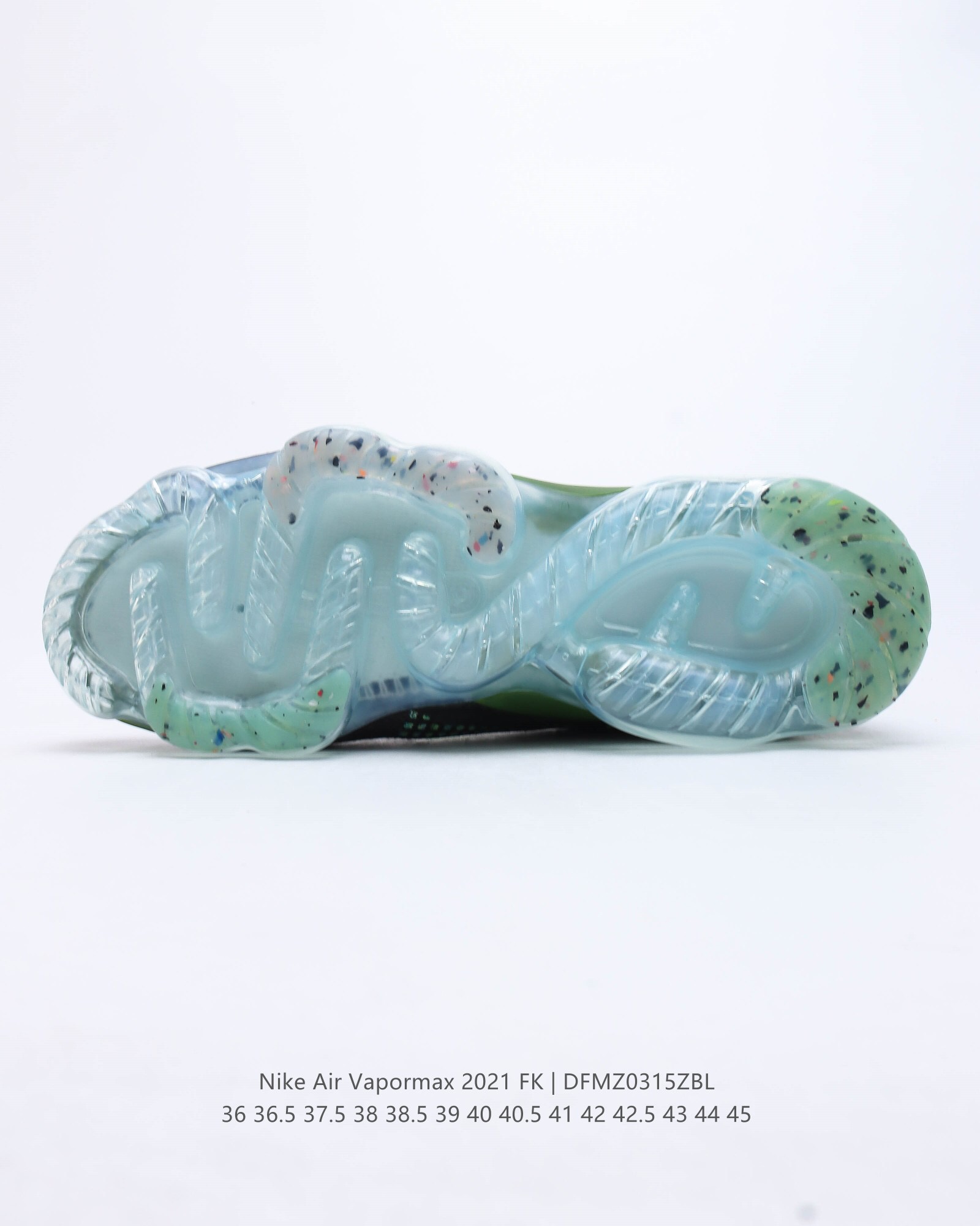 air vapormax 2021 fk blackgreen mid sport casual shoes Size：EU36-EU45