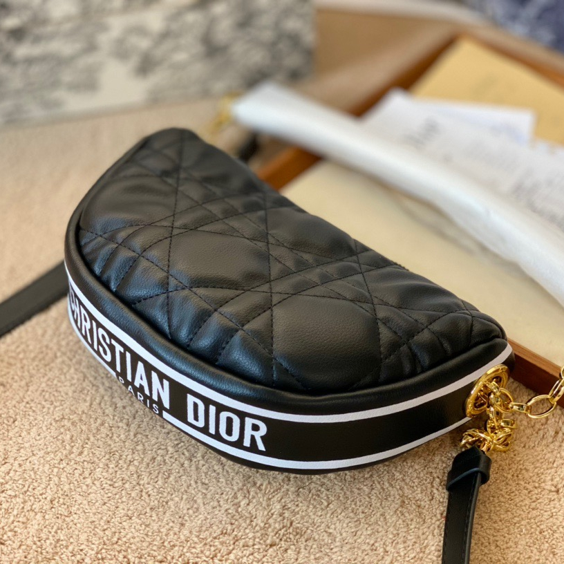 Vibe HOBO Bags Black Handbag ,Size:23*14cm