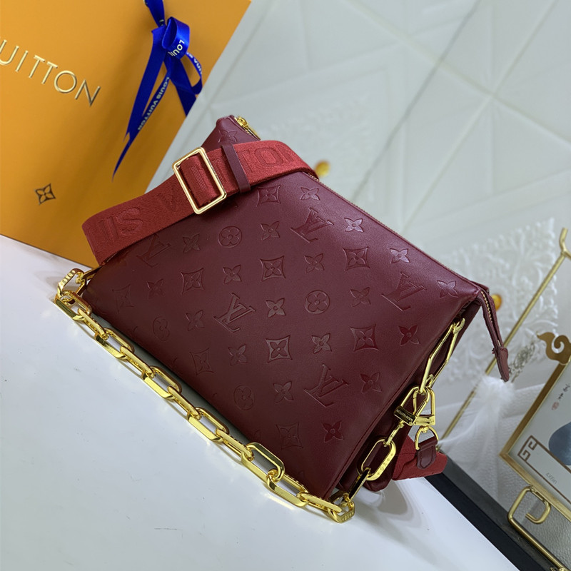 Coussin Small Bag Wine Red Size 26*20*12cm