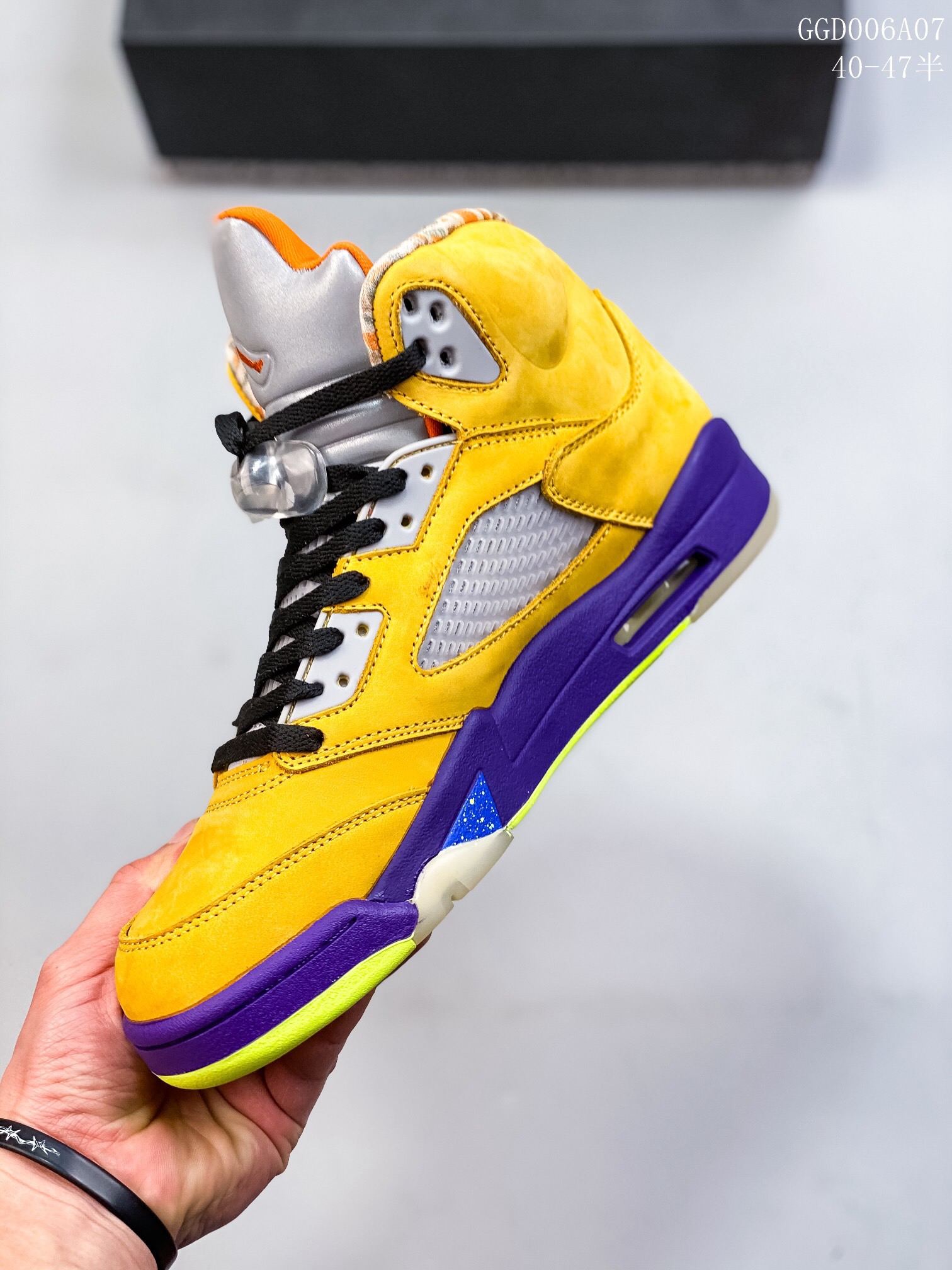 air jordan 5 retro se “apple green” casual shoes Size:EU36-EU47