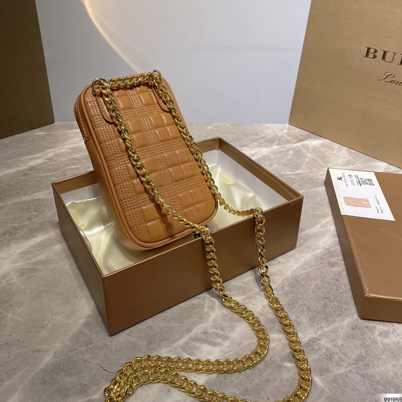 Lola Phone Bag In Quilted Lambskin Size 11 * 3 *19 cmcm