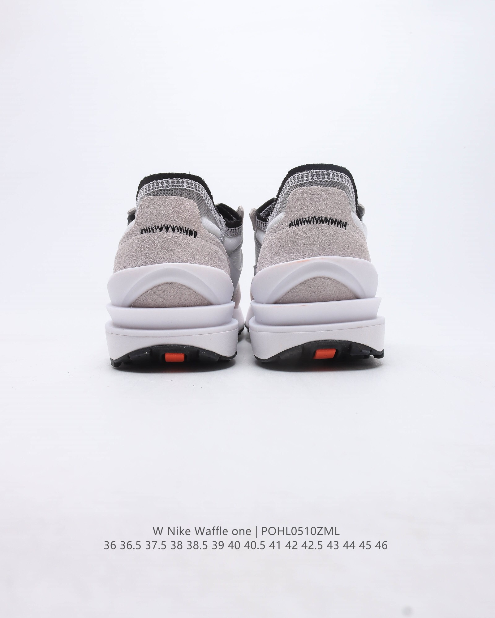 Waffle one milk hyper crimson  shoes Size:EU36-EU46