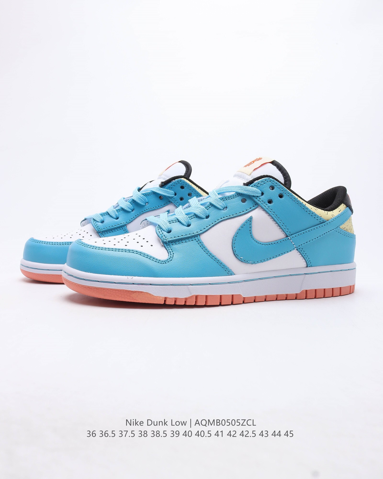 Kyrie irving dunk low se baltic blue gum casual shoes Size：EU36-EU45