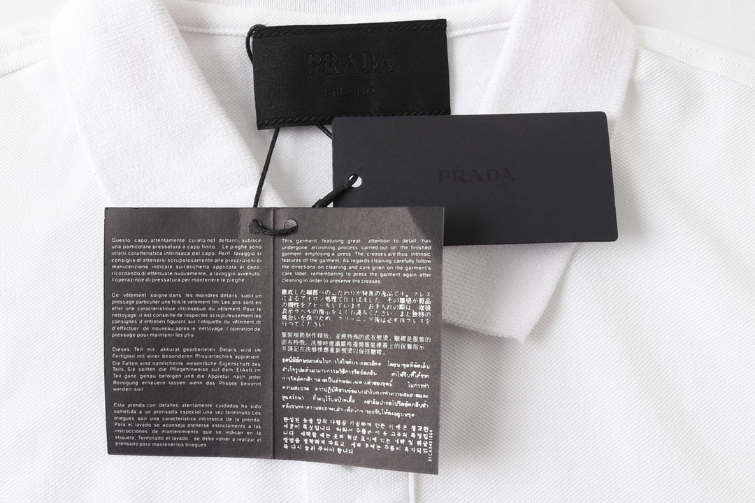 2022ss Men's Polo White Shirt