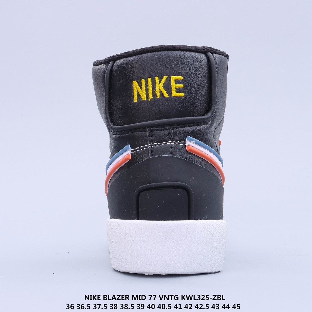 blazer mid 77 infinite “rubberized black” sport casual shoes Size：EU36-EU45