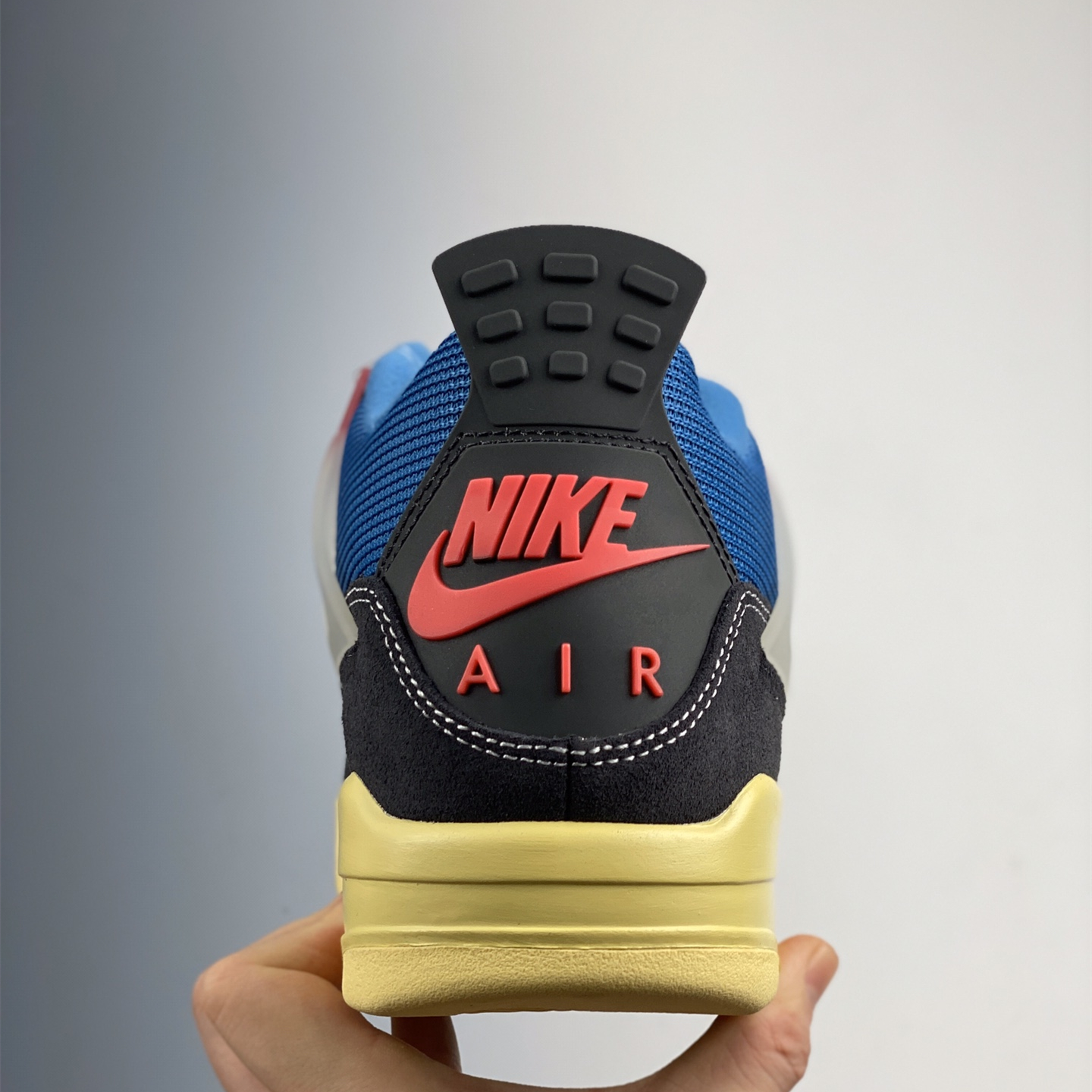 Union LA x Air Jordan 4 Retro Off Noir Basketball Shoes Size:EU38.5-EU47