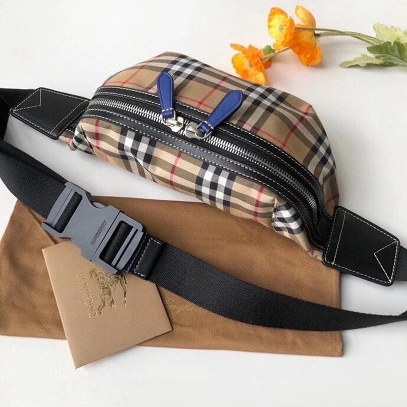 Plaid Belt bag Unisex Fanny Pack Size 31*7.5*16cm