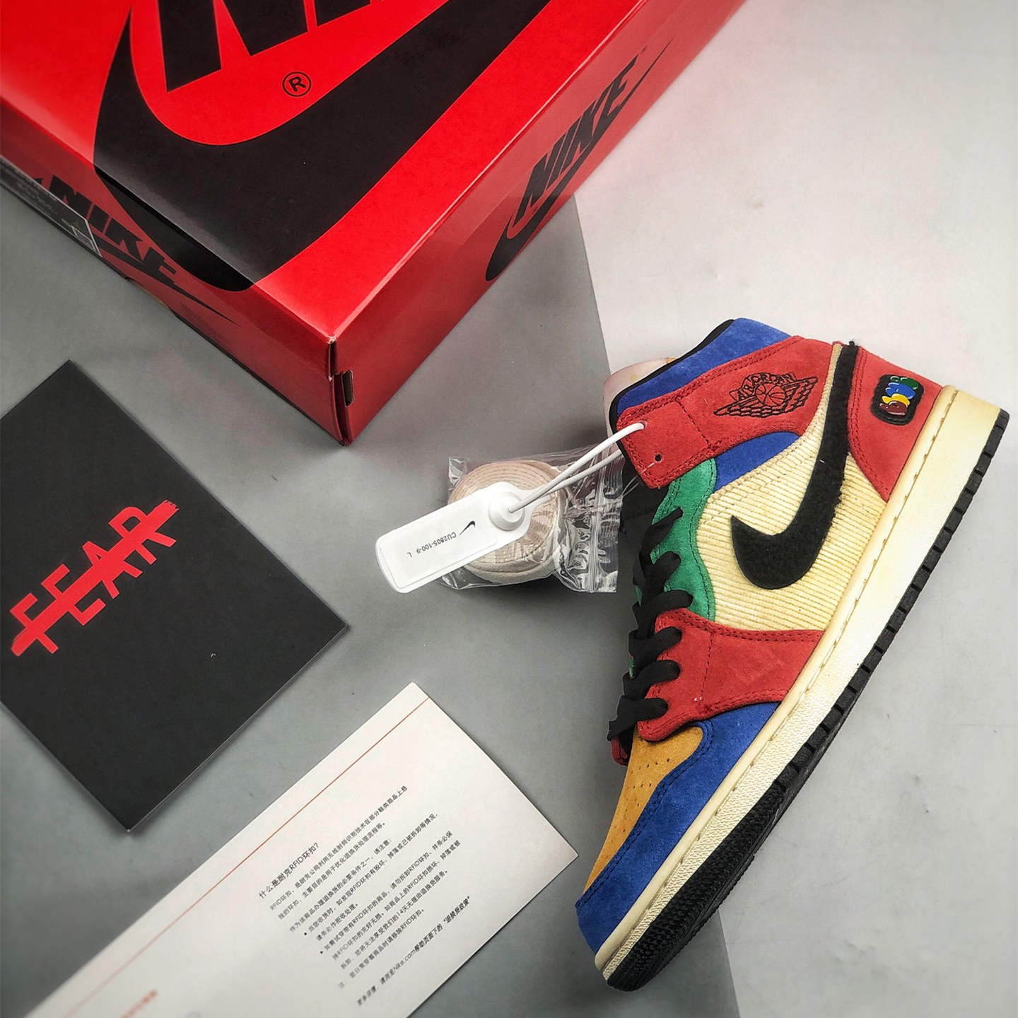 Air Jordan 1 Mid Leisure Board Shoes EU36-EU47.5/ US4-US13