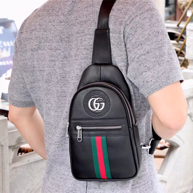 Men's Chest Bag Shoulder Bag Size 30*18*7 cm