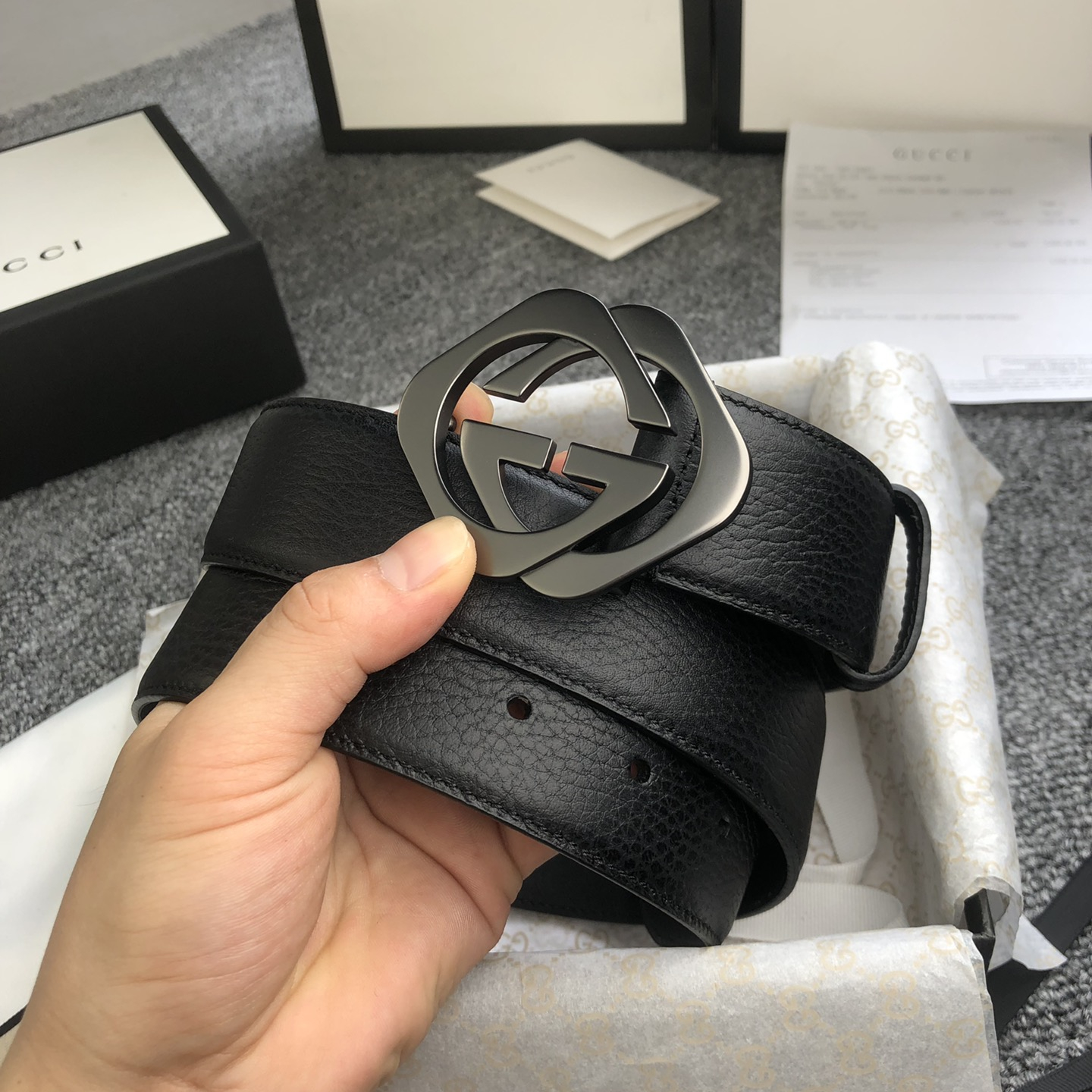 Men's Black Belts Width:4cm