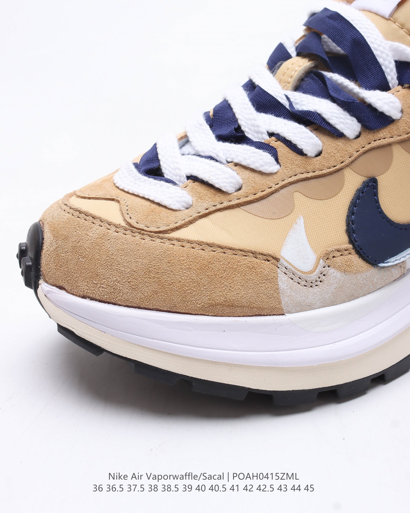 sacai x nike vaporwaffle casual shoes Size：EU36-EU45