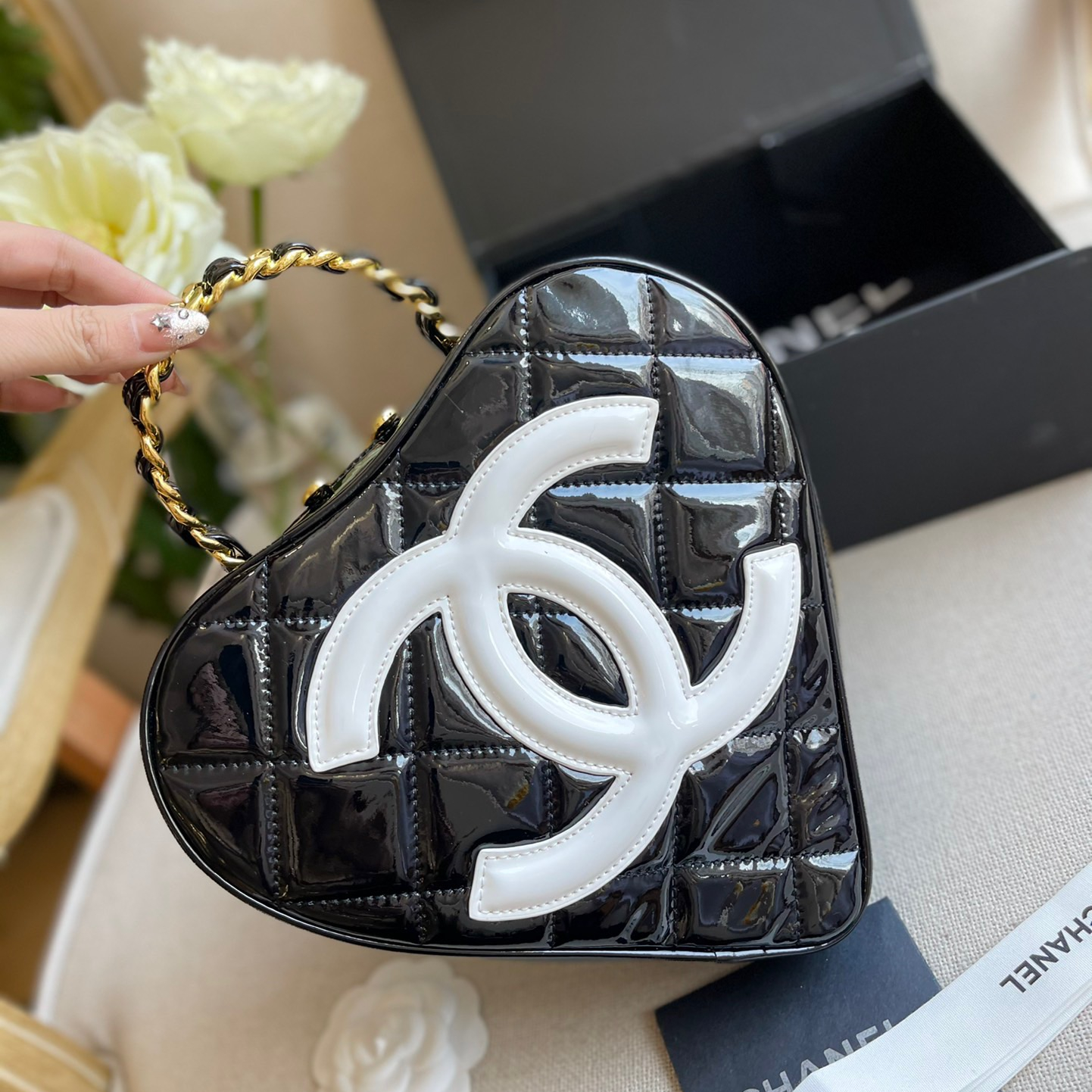 Bag 2022 New bags 1:1 2colors Size:23*21CM