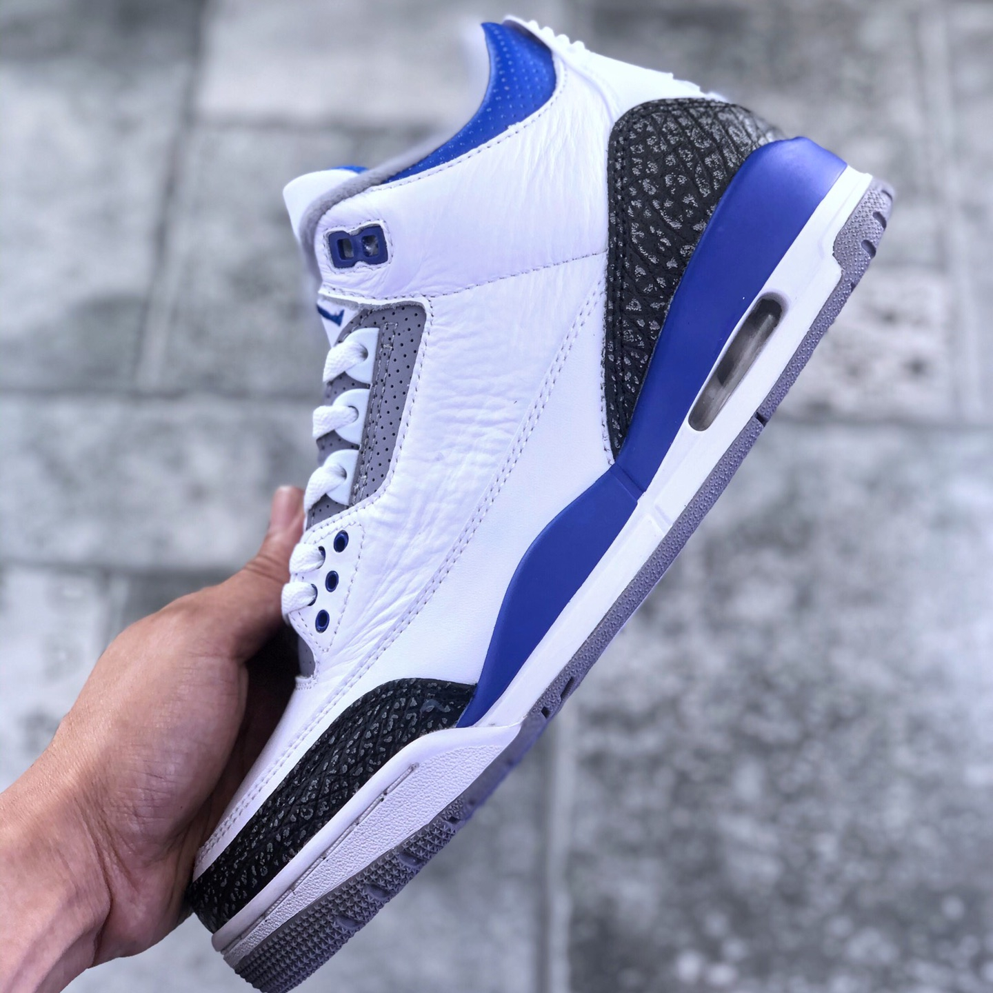 Air Jordan 3 “Racer Blue” Size:EU36-EU46/US4-US12