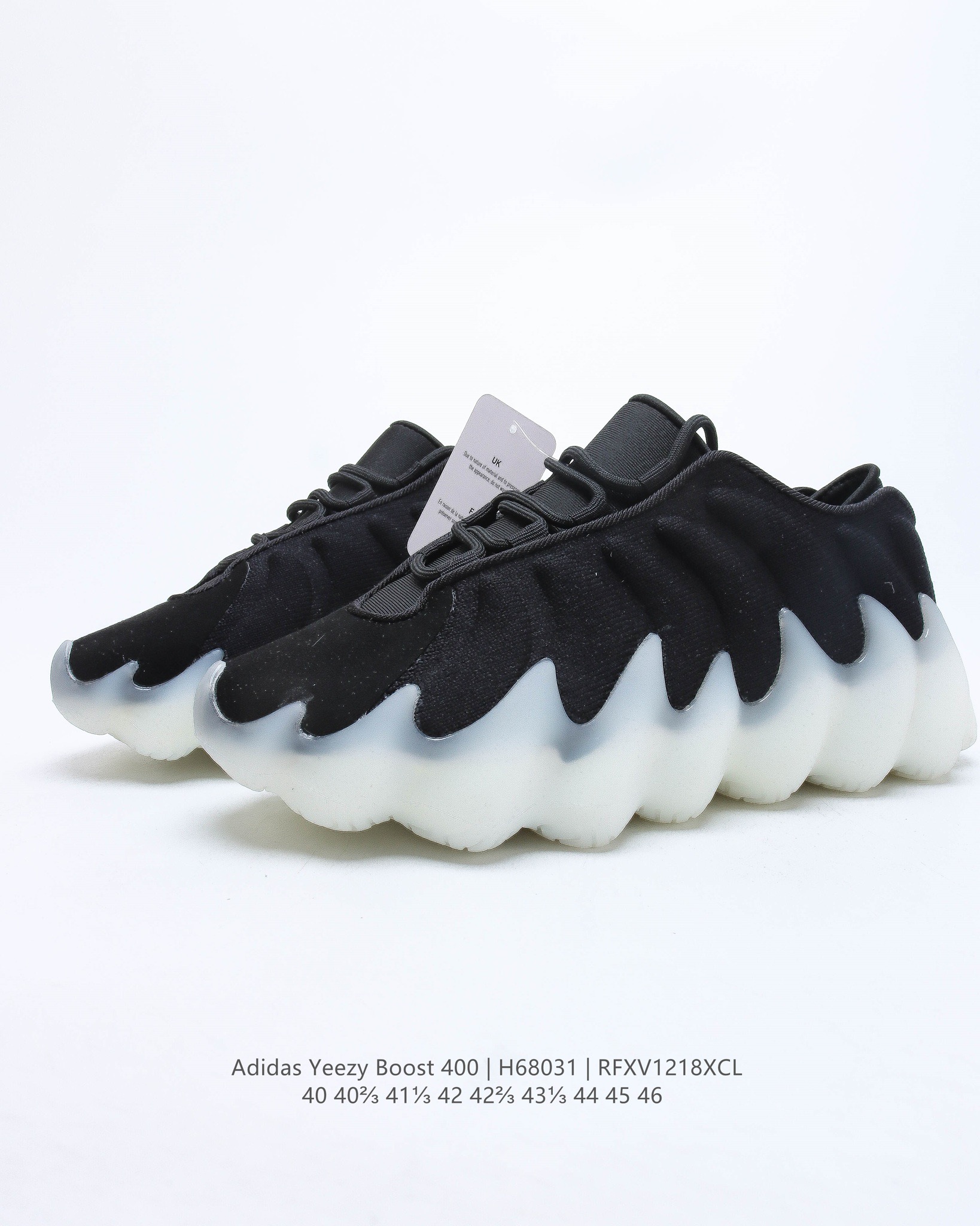 Originals yeezy 400 cloud white casual shoes Size:EU40-EU46