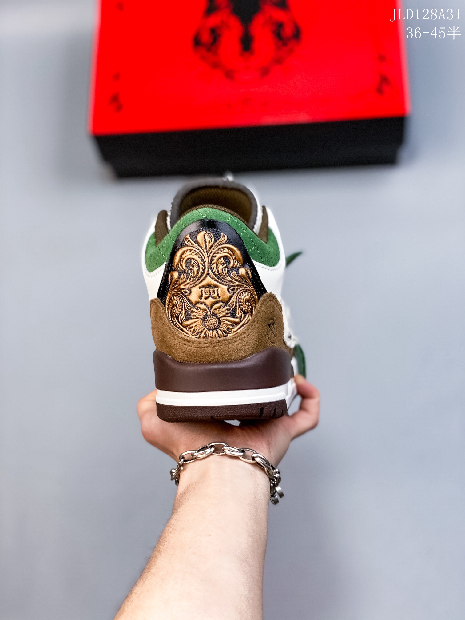 Air jordan 3 retrolaser orange casual shoes Size:EU36-EU45