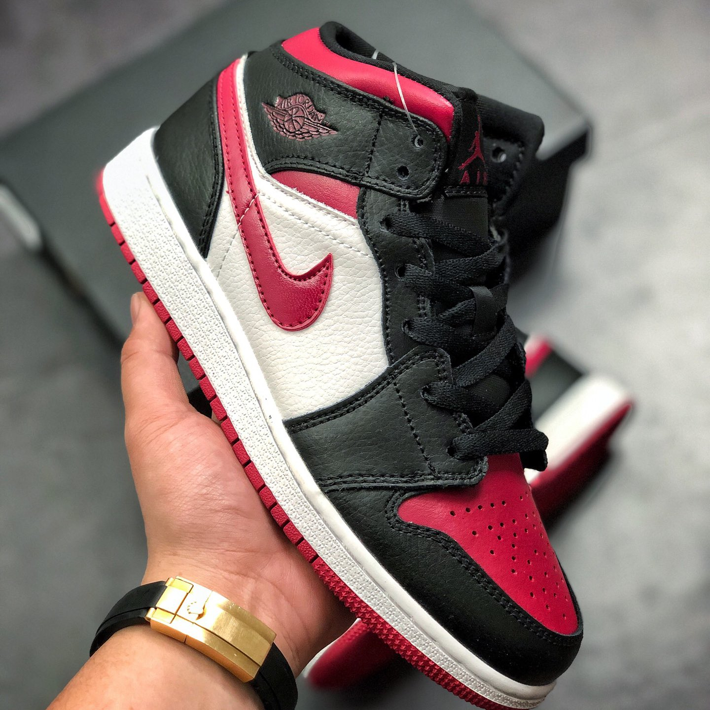 Air Jordan 1 Mid Leisure Board Shoes EU36-EU47.5/ US4-US13