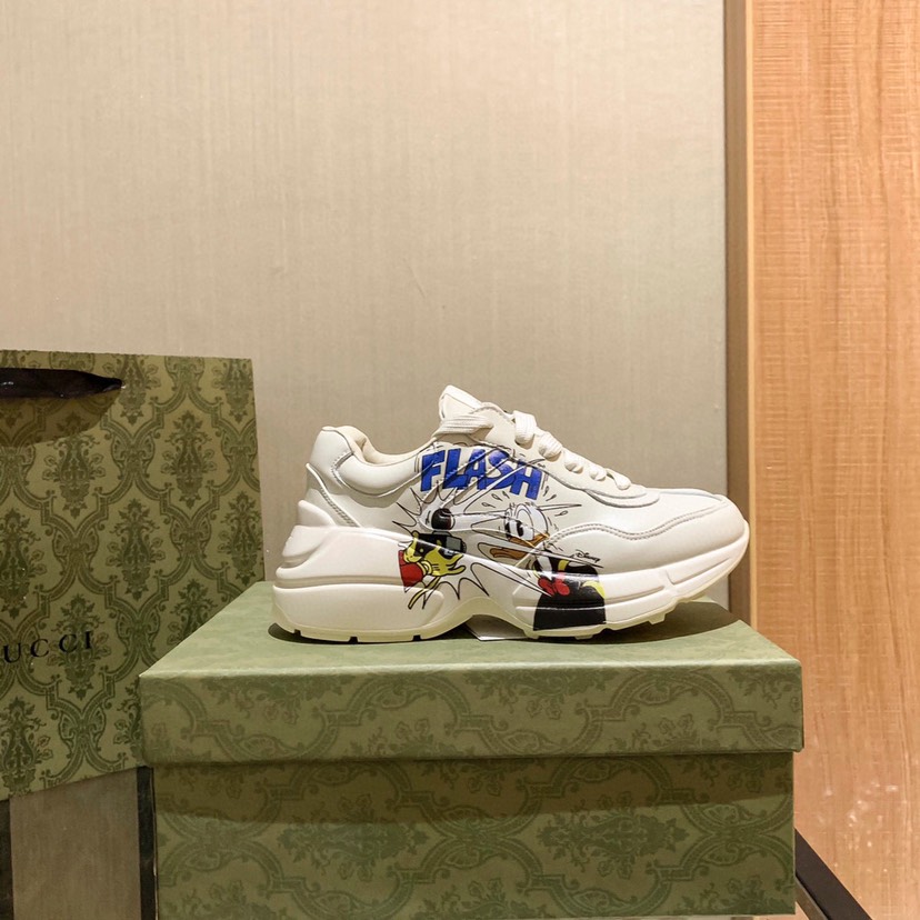 Rhyton Leather Sneakers Size:EU35-EU44