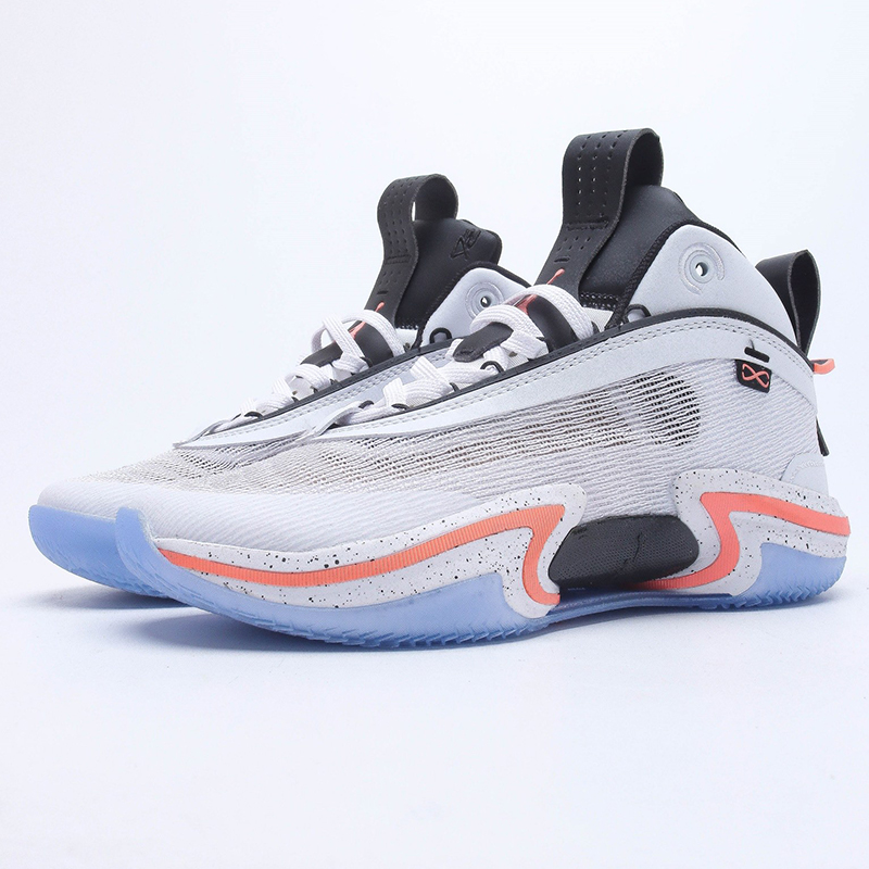 air jordan xxxvi pf cr white gold aj36 Sport casual shoes Size：EU36-EU46