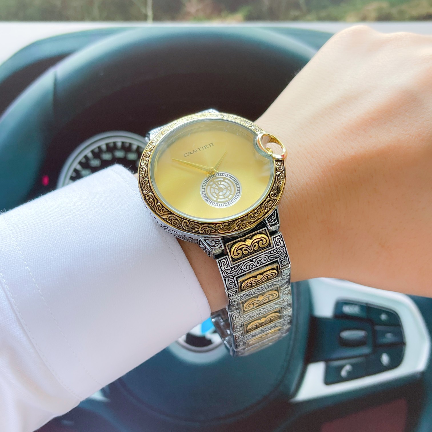 Quartz Watch 4 Colors Size:42MM