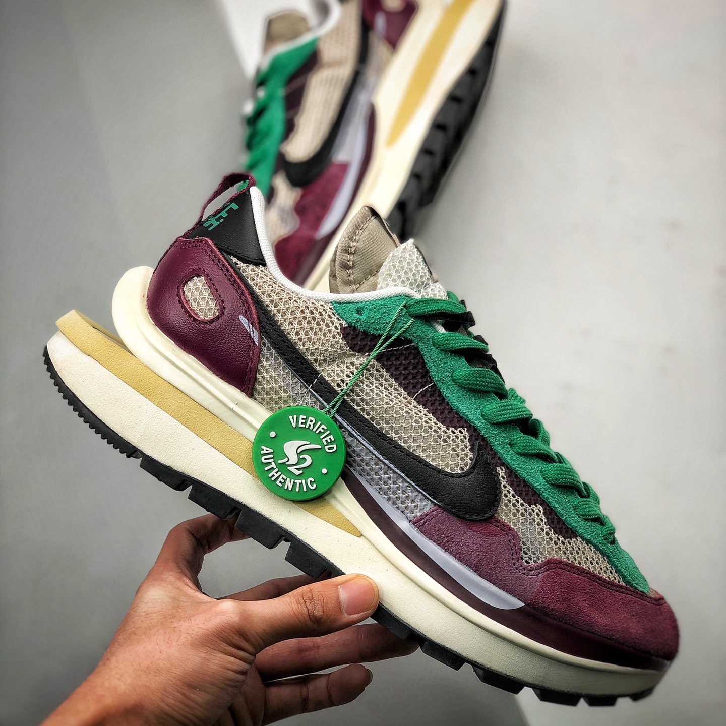 sacai x nk vaporwaffle 3.0 “ royal fuchsia ” shoes EU36-EU45