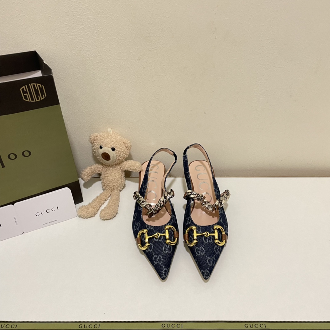 2022 New Heel Sandals Women's Shoes, 4 Colors Size:EU35-EU40