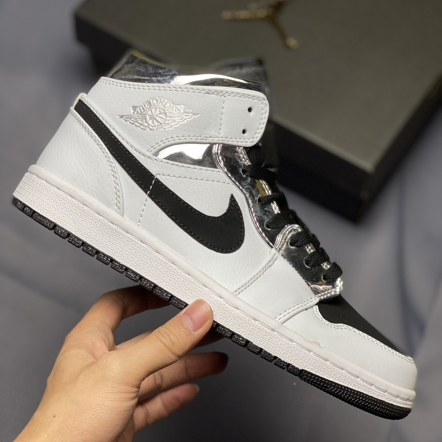 Air Jordan 1 Mid Leisure Board Shoes EU36-EU47.5/ US4-US13