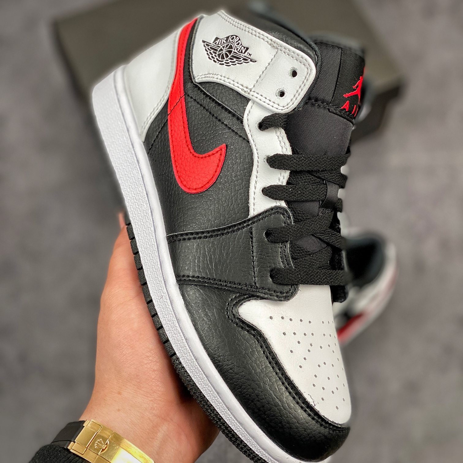 Air Jordan 1 Mid Leisure Board Shoes EU36-EU47.5/ US4-US13