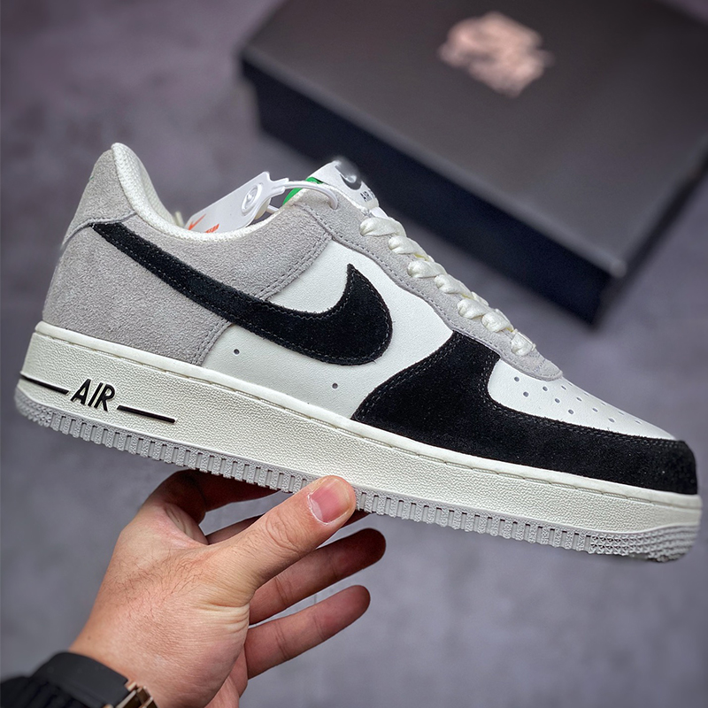 Air Force 1 Sport casual shoes Size white black：EU36-EU45