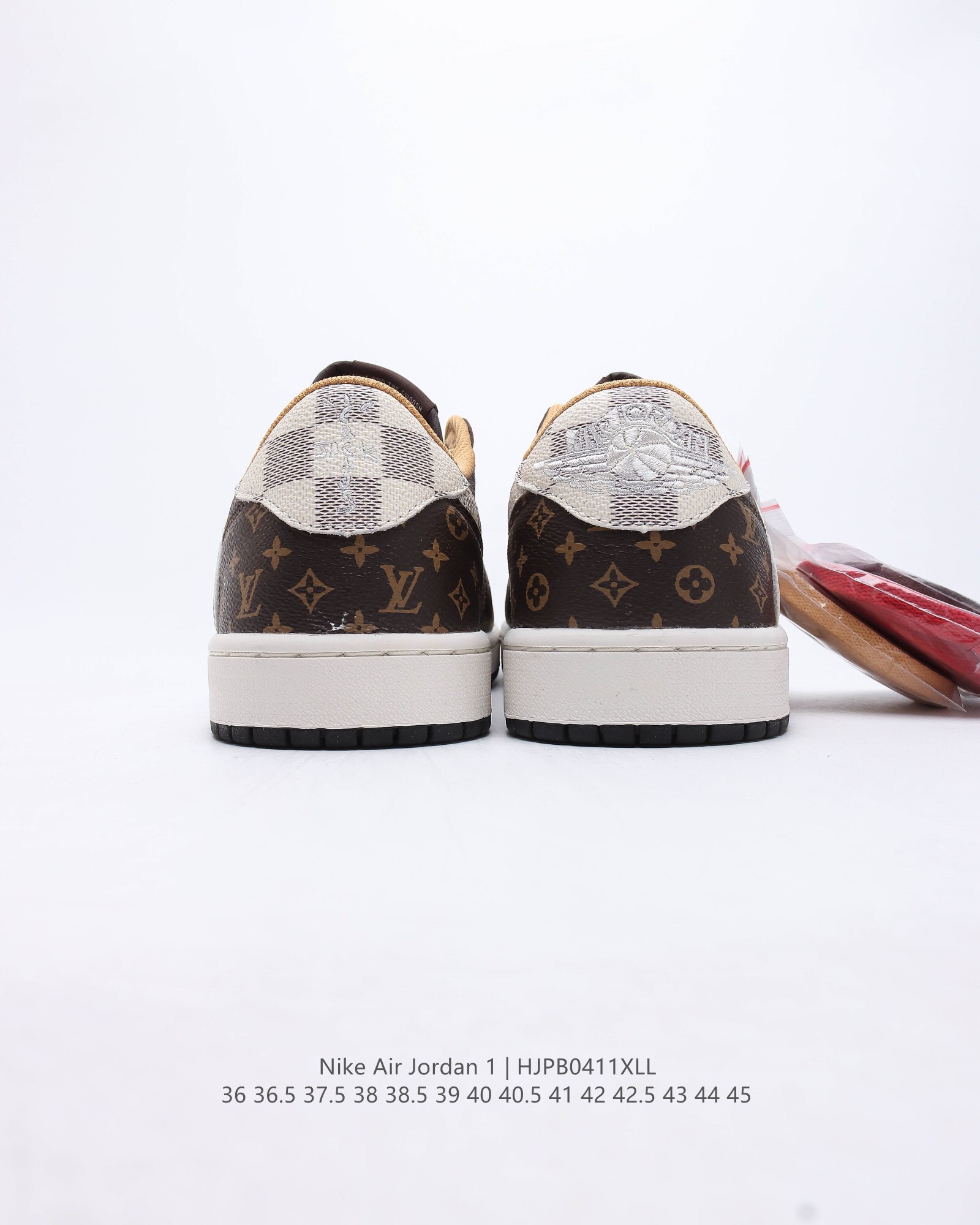 Travis scott x air jordan 1 lv aj1 casual shoes Size:EU36-EU45