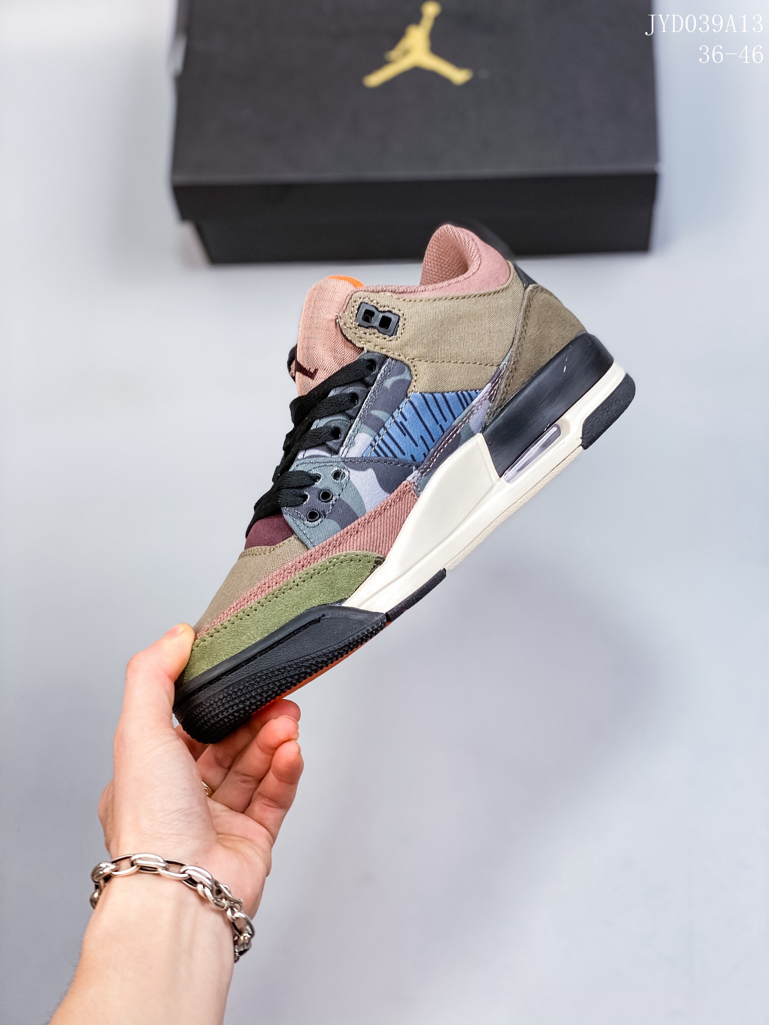 air jordan 3 retro se aj3 casual shoes Size:EU36-EU46