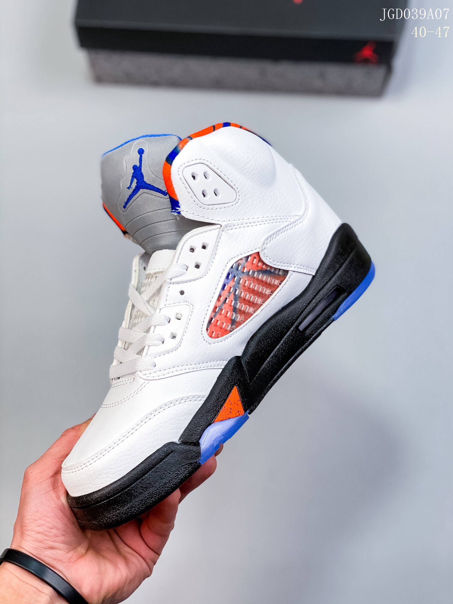 air jordan retro 5 “anthracite” casual shoes Size:EU40-EU47