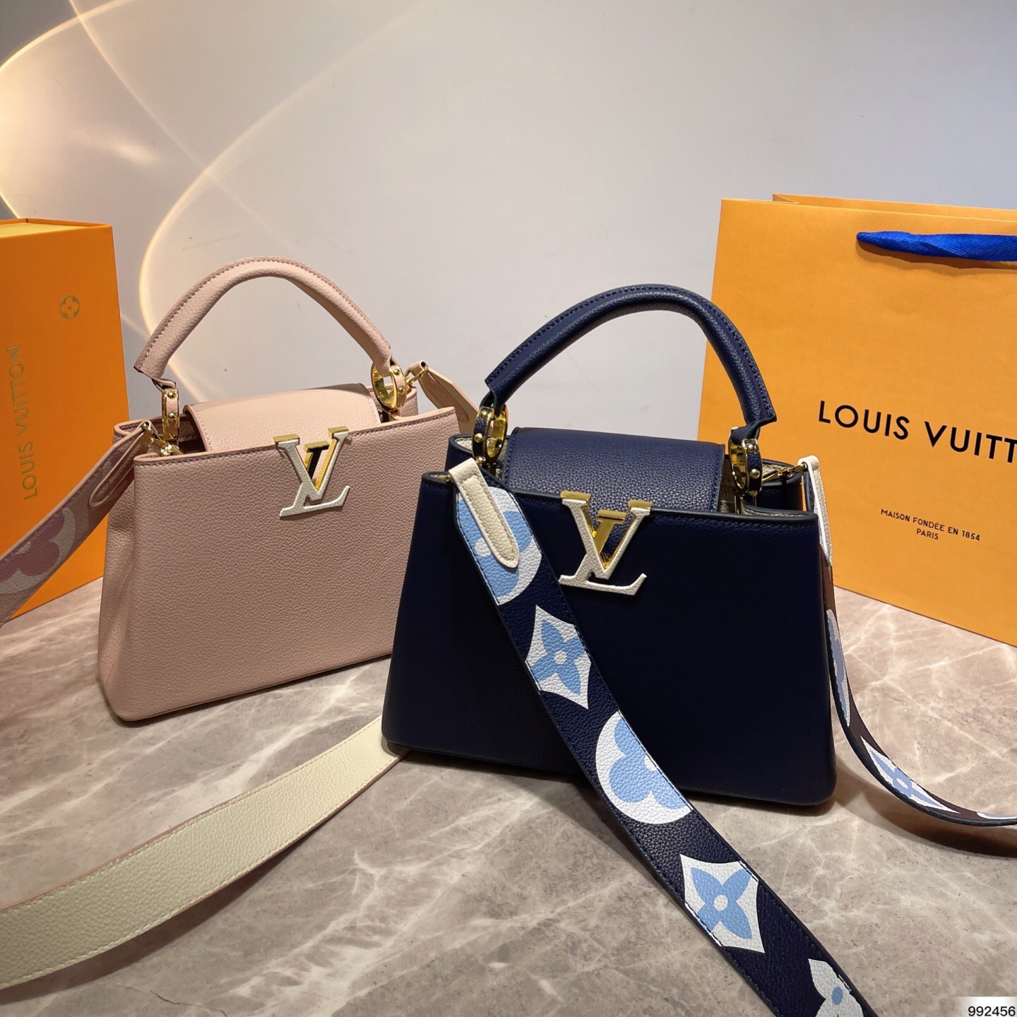 cappucines bags 2 color size:27*18cm