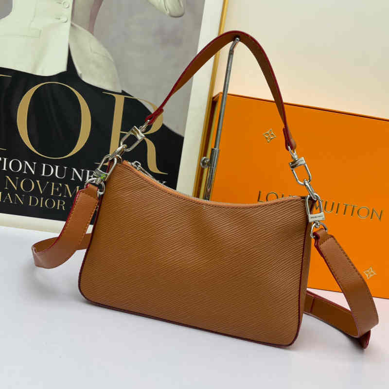 Marelle Handbag Caramel Marelle Detachable Canvas Zipper Bag