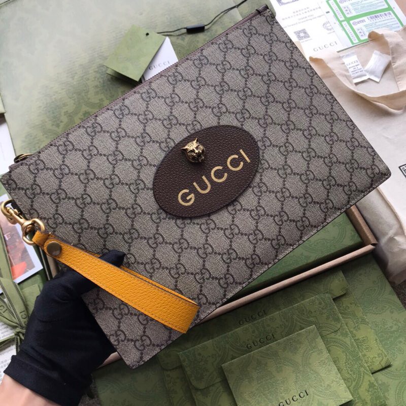 Men's Wallet Handbag Man-made Canvas Bag Size 28*18 cm