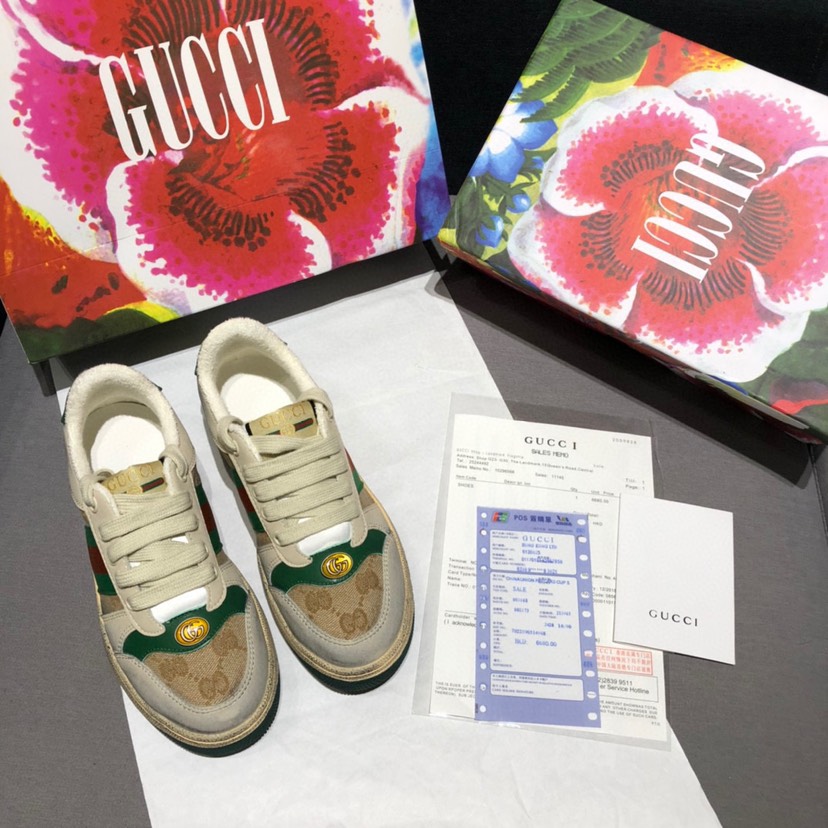 Screener Leather Sneakers Size:EU34-EU44