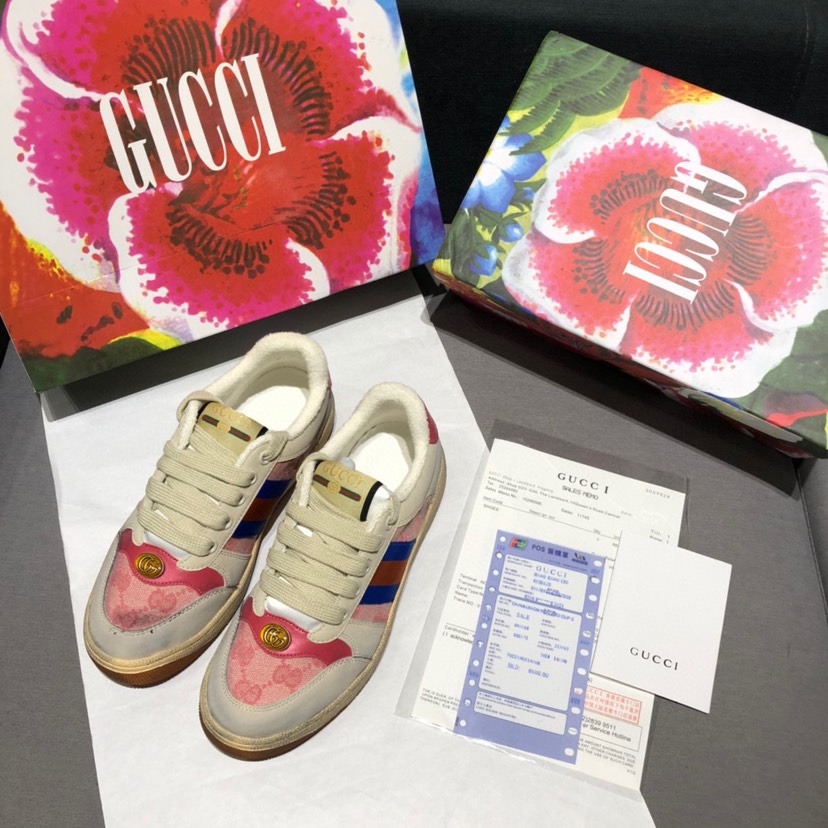 Screener Leather Sneakers Size:EU34-EU44