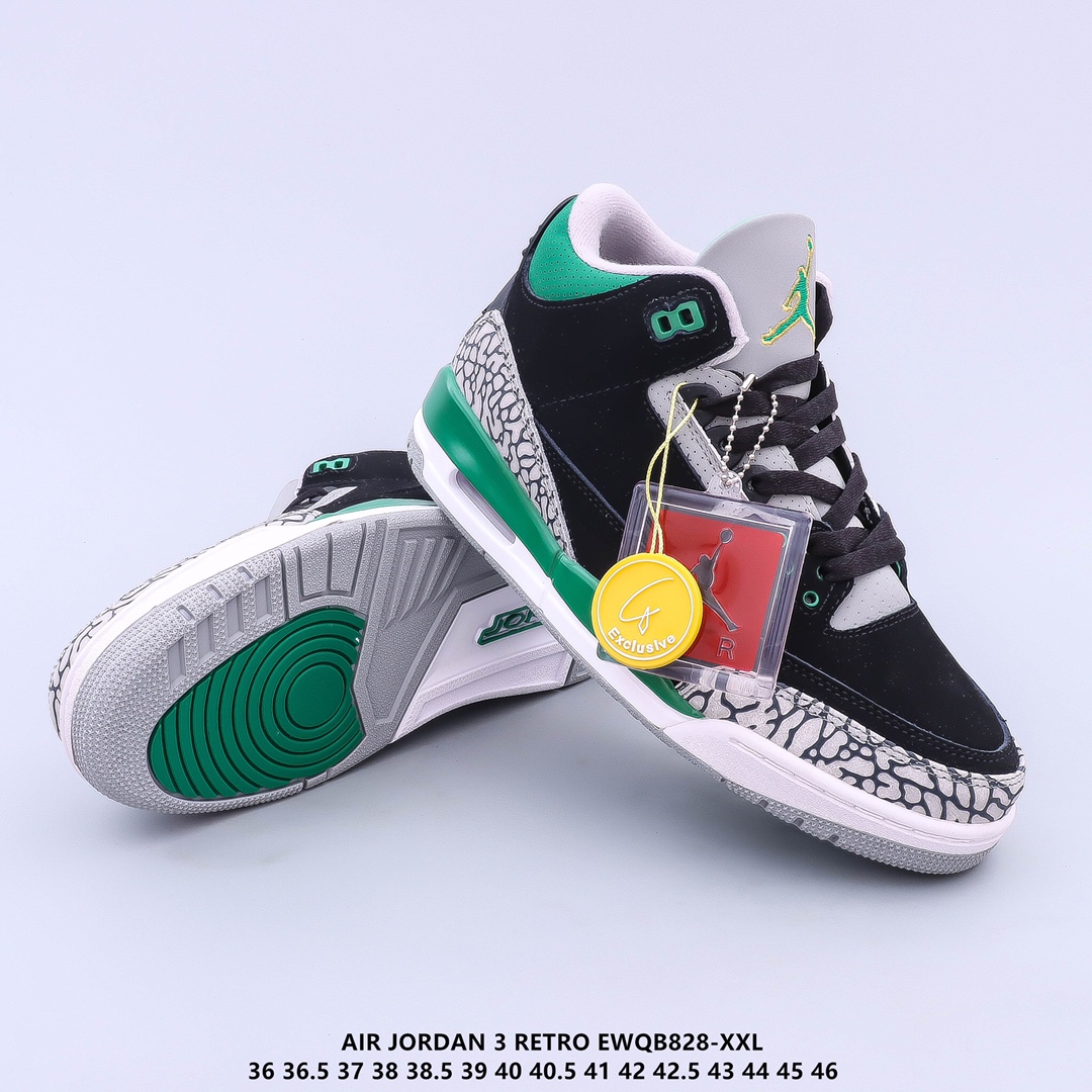 Air jordan 3 aj3 casual shoes Size:EU36-EU46